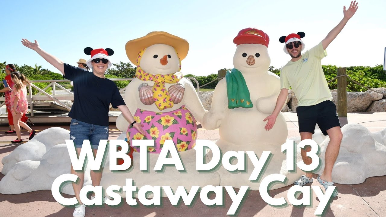 Disney Fantasy Westbound Transatlantic Cruise 2025 | Day 13 | Castaway Cay, The Bahamas