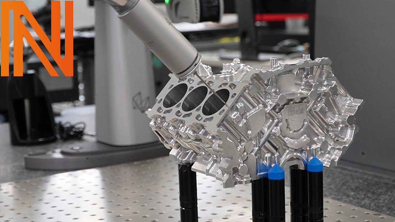 Visit the Hexagon 3D measuring machine. - YouTube