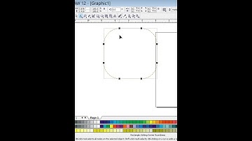Create rounded rectangle shape in CorelDRAW🔥। #shorts #ytshorts #coreldraw #computerworks
