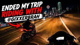 ENDING A DALLAS TRIP WITH GIXXERBRAH?! (S2 EP10)