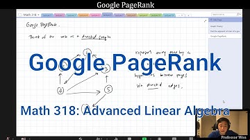 (Lecture 6) Google PageRank [Reupload]