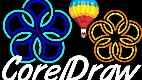 Corel Draw Tips & Tricks Circle Contour Rotate Smart Fill and Rotate agian