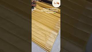 pure Semi Tessu Gold lightwightsaree bestprice price 👌 #vakulasilksareesdharmavaram #youtube#viral