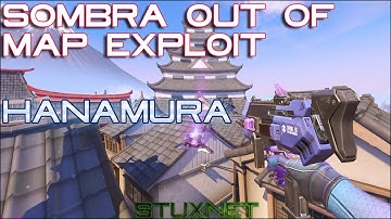 Overwatch - Hanamura - Sombra Out of Map Exploit (Infinite Cooldowns)