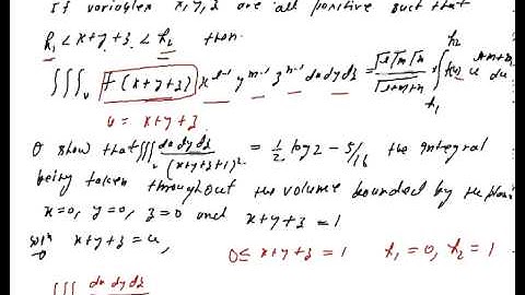 Liouville Extension of Dirichlet Theorem, Volume bounded by the plane using multiple integral