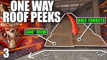 STRESS TESTING MY ONE WAY ROOF PEEK DESIGN AGAINST a 20+ DEEP CLAN | Solo Rust