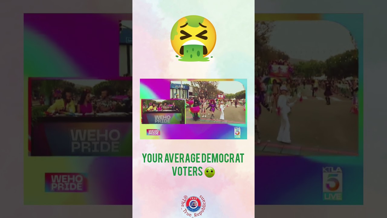 Your average Democrat voters 🤢