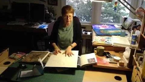 Joan Doyle at work