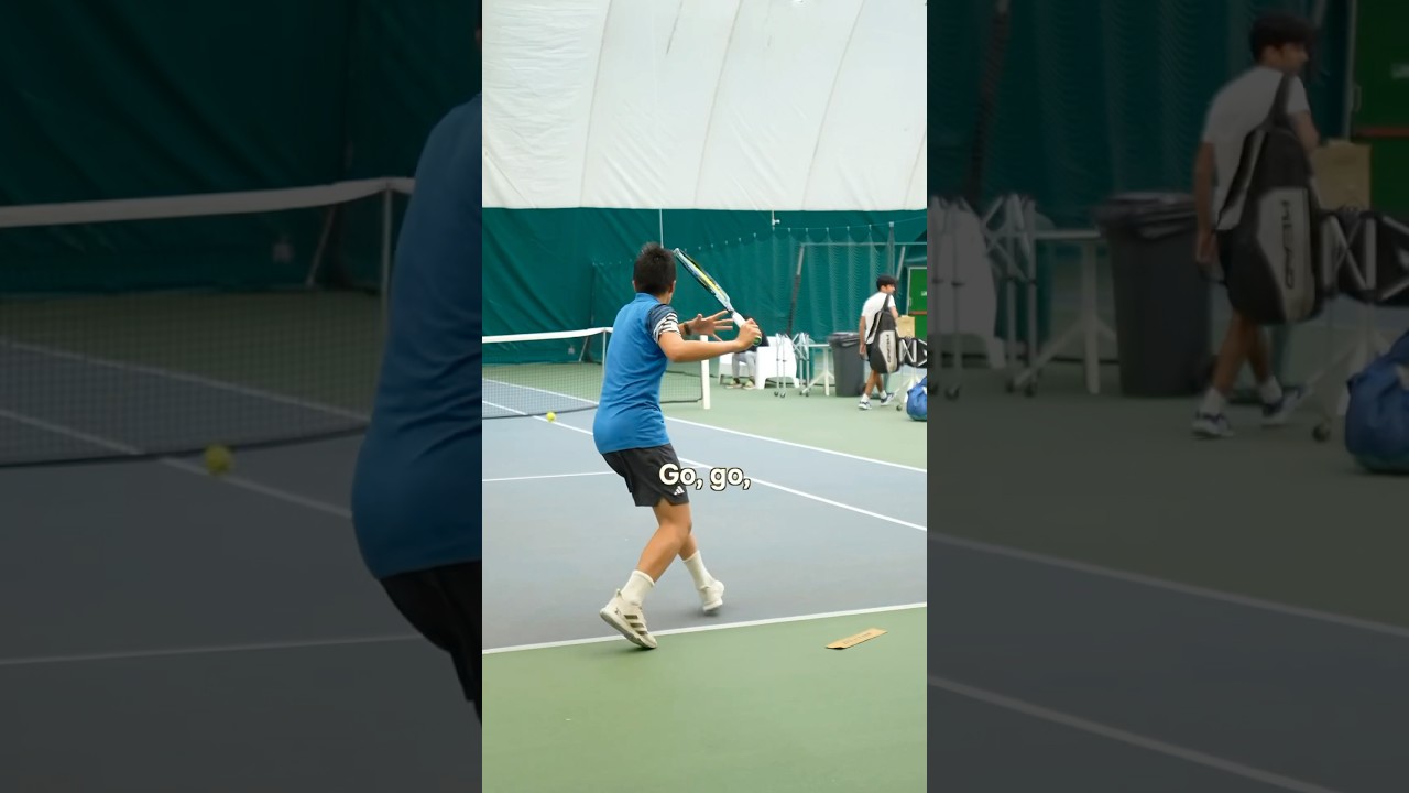 Boost your shot quality with this simple move! 🎯 #tennis #tennistips #tennislove