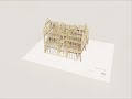 Sustainable Timber Structure Design &amp; 3D Animation | Architectural Wood Visualization
