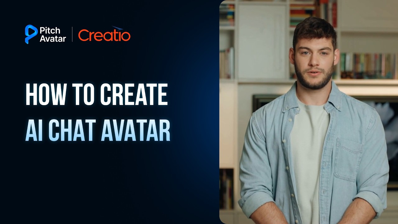 Pitch Avatar integration with Creatio: how to create an AI Chat-avatar for sales