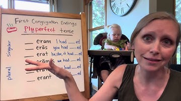 CC cycle 2 week 9, Latin - 1st conjugation endings Pluperfect Tense (weeks 9-10, 21-22) 