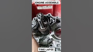 ENGINE ASSEMBLE ( TIME LAPSE ) #shorts #engine #assemble
