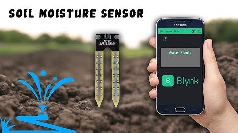 NodeMCU ESP8266 Soil Moisture | Water Plants Notification | Blynk