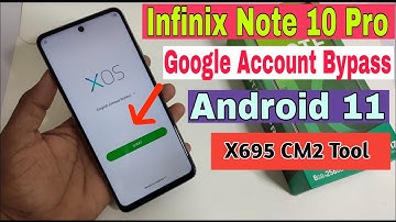 Infinix Note 10 Pro X696 Frp bypass cm2 tool 🔥 | X695 Frp bypass | Note 10 Pro Frp