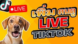 คนดูไลฟ์สดtiktok เพิ่มคนดูไลฟ์สด ปั้มคนดู สอนเพิ่มยอดคนดูไลฟ์สดติ๊กต็อกขึ้นไวทำได้จริง