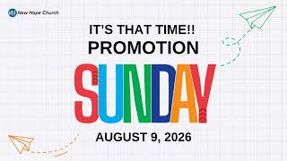 New Hope 9:30 am LIVE Worship Service
