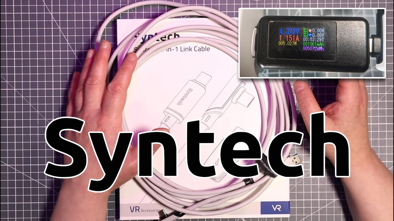 Syntech 2-in-1 Link Cable [REVIEW] USB/Thunderbolt tested on Quest 3