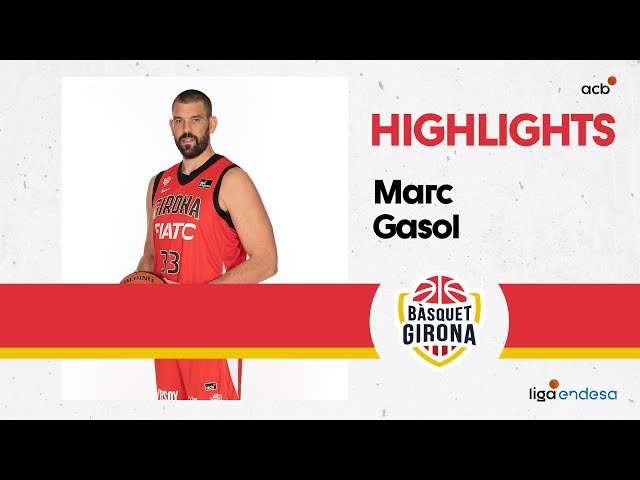 MARC GASOL: omnipresent in his return to the Liga Endesa