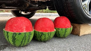 Top 10 Amazing Watermelon Experiment Car VS | Crushing Crunchy \& Soft Things by Car | Test Ex