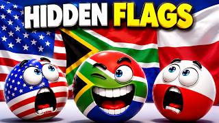 Hidden Flags | Countryballs Compilation