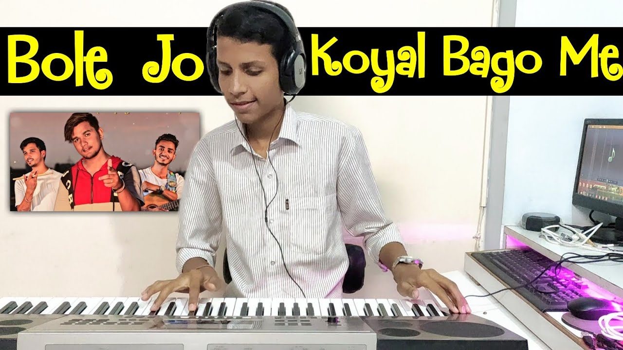 Bole Jo Koyal Bago Me Yaad Piya Ki Aane Lagi   Chudi Jo Khanki   Piano Cover   Falguni Pathak