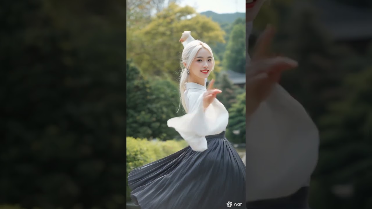 ✨ AI K Pop Girl Dancing in Hanbok 🇰🇷💃 Cutest Korean Lookbook Ever 🥰✨ 