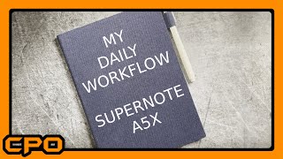 My Daily Workflow :: Ratta Supernote A5X