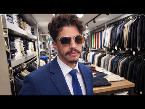 I WENT TO BUY A LUXURY SUIT FOR THE FIRST TIME ( did I become a real estate agent? )