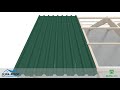 How to install Supa-IBR roof covering