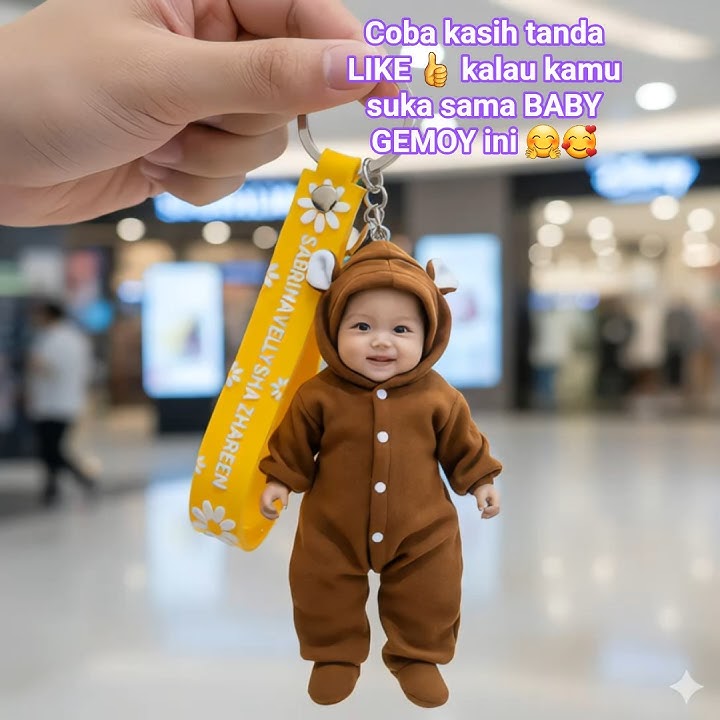 Bantu LIKE👍nya yaa gess BABY VELLY udah rela loh jd ganci gemoy 🤭🤗😁🤩😍🫶 #ai #viral #fyp #aivideo