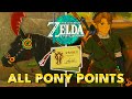 Zelda: Tears of the Kingdom - All Pony Points Rewards!