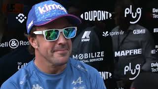 Fernando Alonso Thursday Driver Interview - F1 Italian Grand Prix 2022
