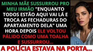 Na minha festa, minha mãe sussurrou ao meu irmão: ”Vai lá e troca enquanto todos estão aqui.”