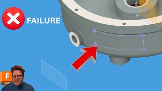 Why &#39;Project onto Surface&#39; Won’t Work in Fusion 360 (And How To Fix It)