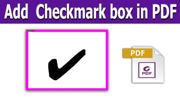 How to add a checkmark box in pdf form using Nitro Pro