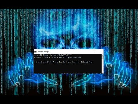 #Hackpc hack pc via notepad in just 2 min