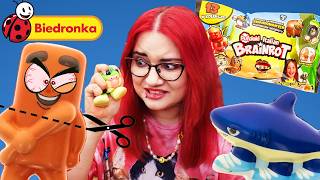 Brainroty Z Biedronki Squishy Niespodzianki Pufciaki