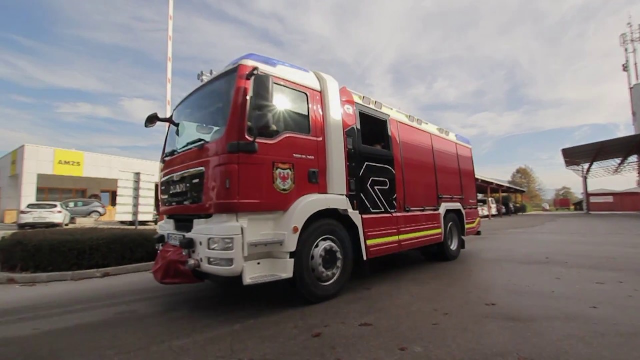 20 let dom kranjskih poklicnih gasilcev