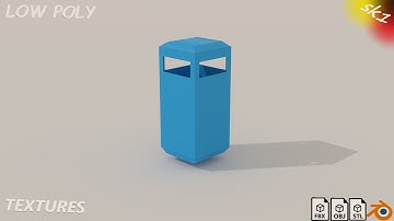 rubbish bank(part 2) | CGTrader