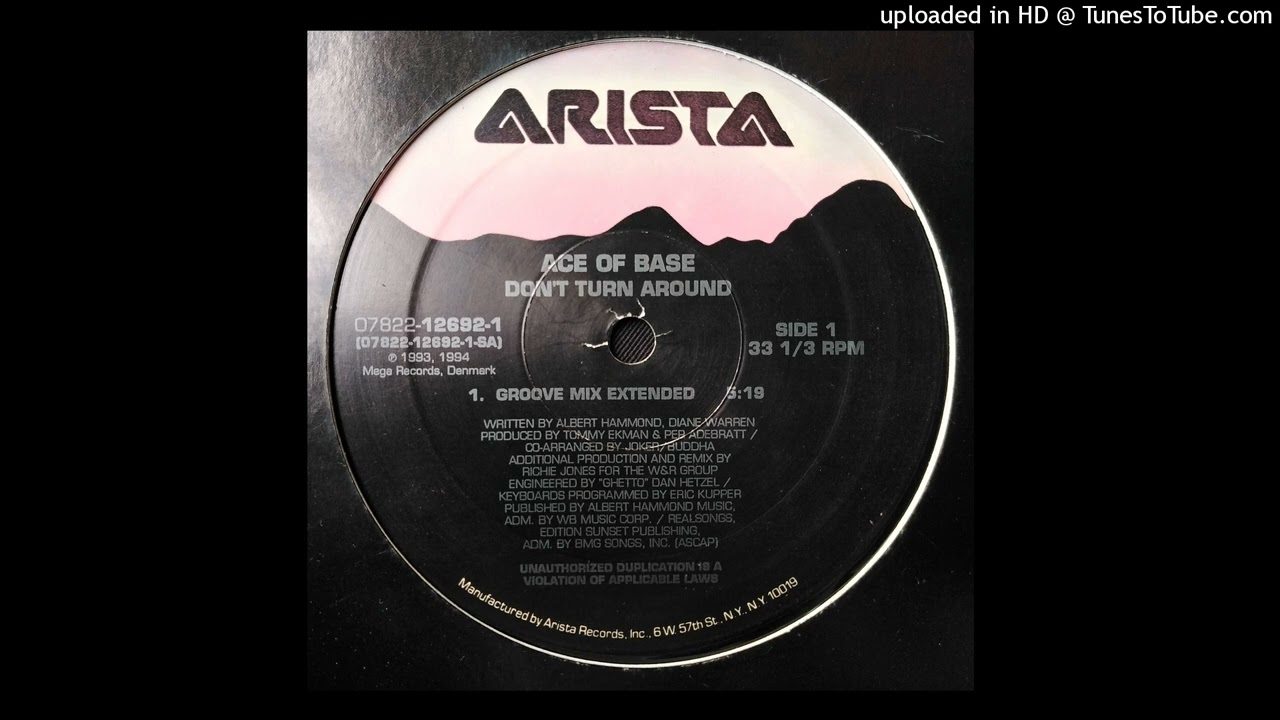 Ace Of Base - Dont Turn Around (Groove Extended Mix) 1994 - YouTube