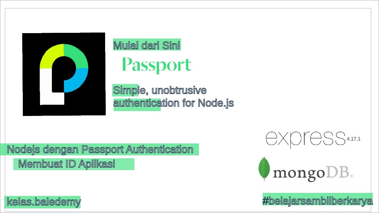 Nodejs dengan Passport Authentication #5 - Facebook Developer - YouTube