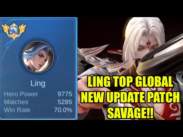 Inilah Alasan LING Semakin OP Untuk Push Rank,Gameplay dari Top Global Ling ini Jawabannya class=