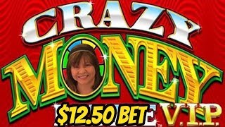 BACK TO BACK BONUSES-$12.50 BET-CRAZY MONEY DELUXE VIP screenshot 5