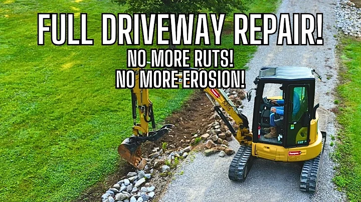 Huge Gravel Driveway Mistake Fixed! 4K