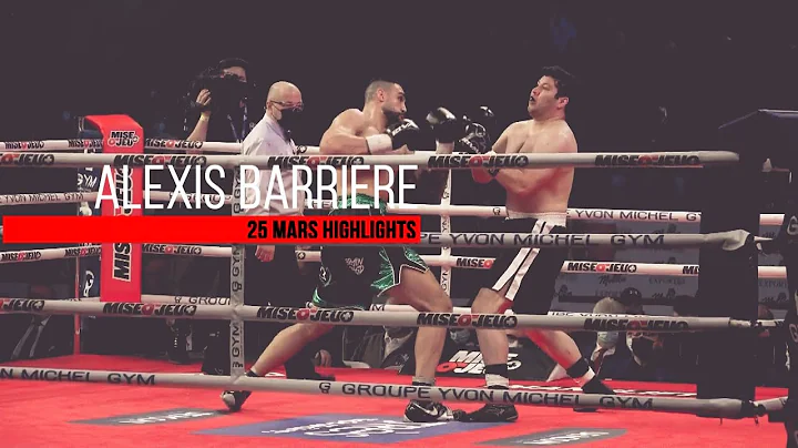 Alexis Barrire KO vs Marco Antonio Canedo (Highlig...
