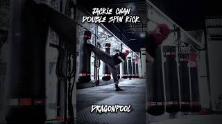 Double Spin Kick #tutorial #shortsvideo #shortvideo #youtubeshorts #ytshorts #usa #india #shorts #yt