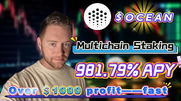 Turn a Downtrend into Passive Income: Stake OCEAN in Ocean Protocol and Earn APY 981.79% Now