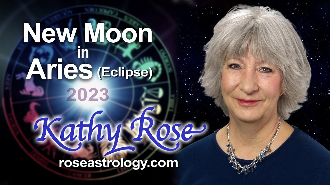 New Moon Eclipse in Aries 2023 - YouTube