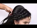 Latest Beautiful wedding party hairstyles for saree!! Latest hairstyles,hairstyles for wedding saree